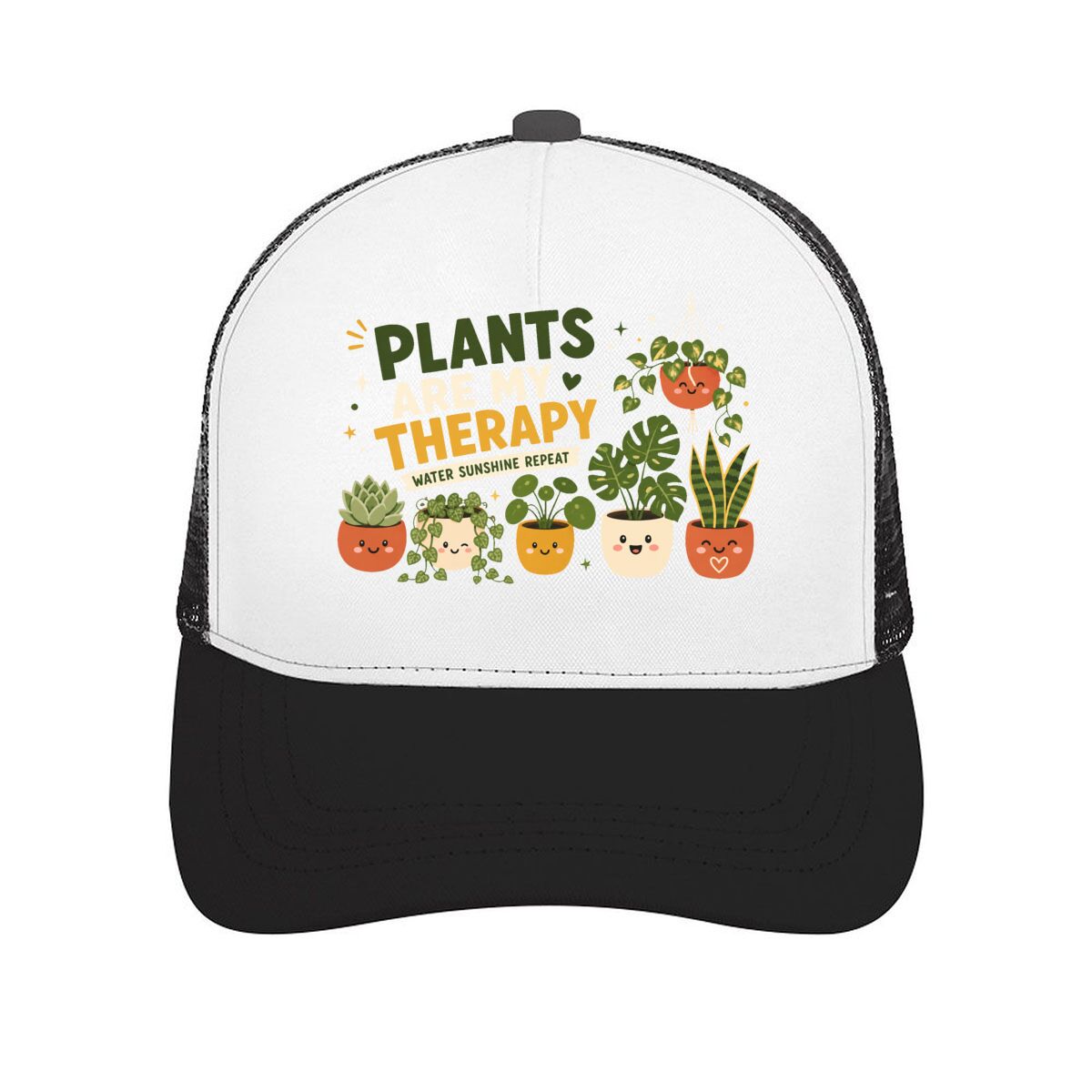 Plant Parent Quotes - Topi Bisbol Jaring dengan Kutipan Motivasi