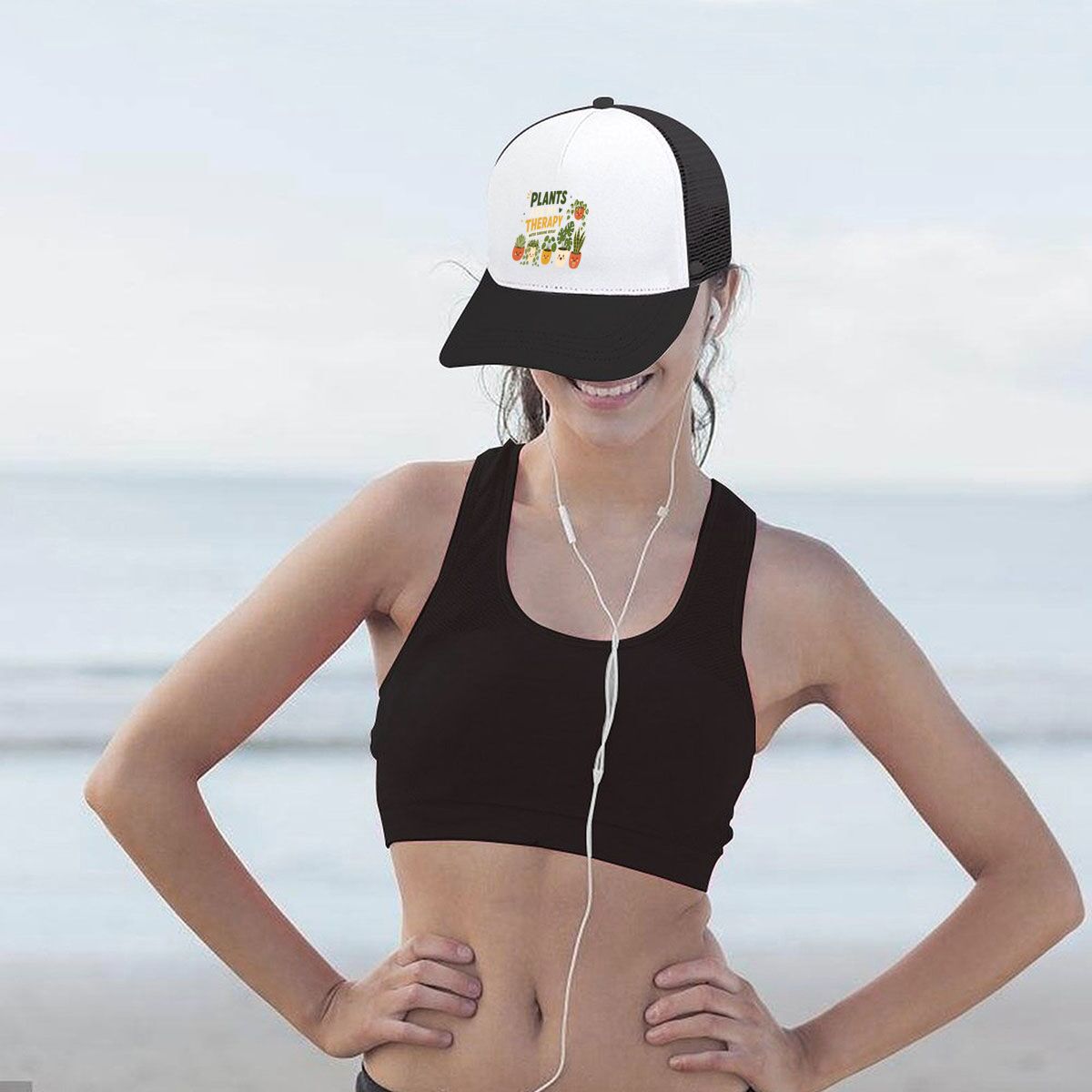 Topi Bisbol Jaring dengan Kuti - Plant Parent Quotes ulasan dan harga
